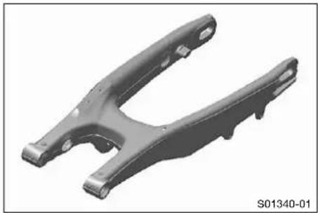 HUSQVARNA TE 300i (2020) - Vérifier le bras oscillant - 1