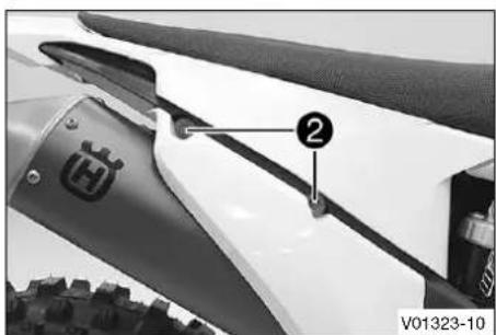 HUSQVARNA FC 250 (2019) - Avertissement - 2