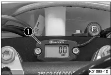 HUSQVARNA FC 250 (2019) - Compteur d'heures d'utilisation - 1