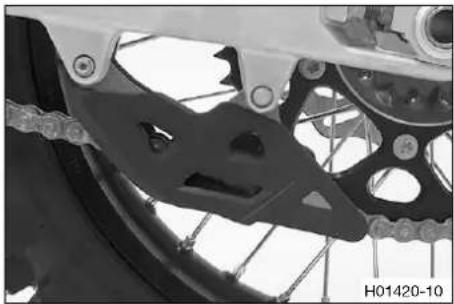 HUSQVARNA FC 250 (2019) - TRAVAUX D'ENTRETIEN SUR LA PARTIE-CYCLE - 3