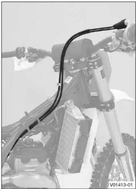 HUSQVARNA FC 250 (2019) - TRAVAUX D'ENTRETIEN SUR LA PARTIE-CYCLE - 1