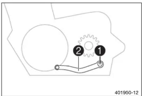 HUSQVARNA FC 250 (2019) - Régler la position de base du sélecteur - 1