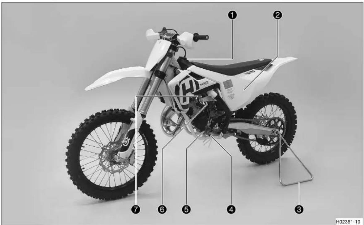 HUSQVARNA TC 125 (2018) - Service après-venture - 1