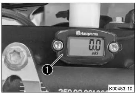 HUSQVARNA TC 125 (2018) - Compteur d'heures d'utilisation - 1