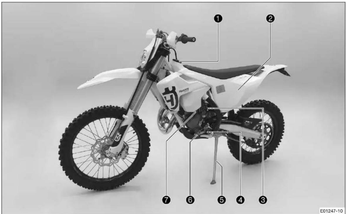 HUSQVARNA TE 150 (2019) - Service après-venture - 1
