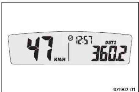 HUSQVARNA TE 150 (2019) - Vitesse, heures et DST2 distance parcours 2 - 1