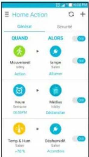 ASUS SmartHome Gateway HG100 - Home Action - 1