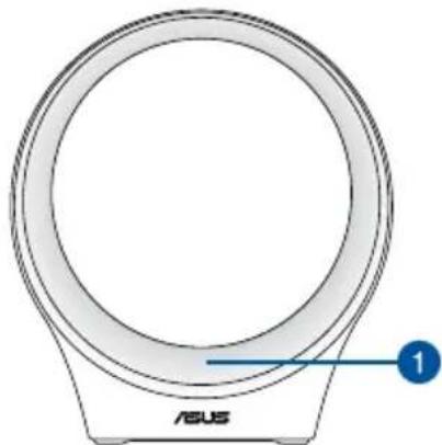 ASUS SmartHome Gateway HG100 - Pohled zepredu Pohled zezadu Pohled zdola - 1