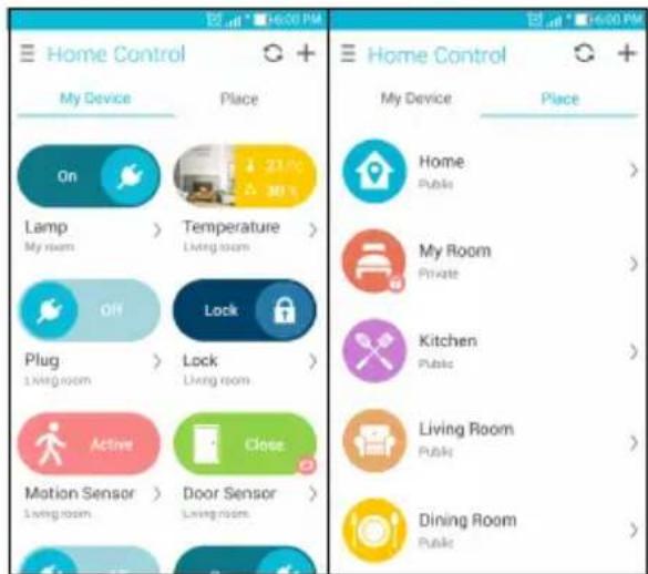 ASUS SmartHome Gateway HG100 - Dom: sterowanie - 1