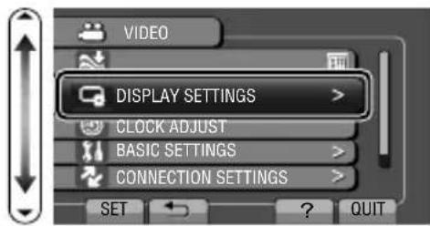 JVC GZHM320 - To change the display language - 2