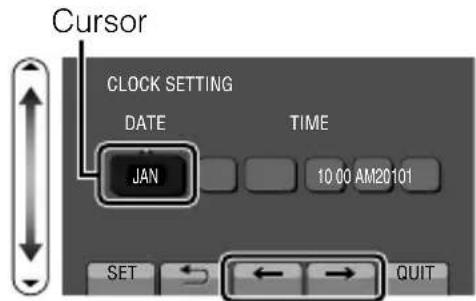JVC GZHM320 - Set the date and time. - 1