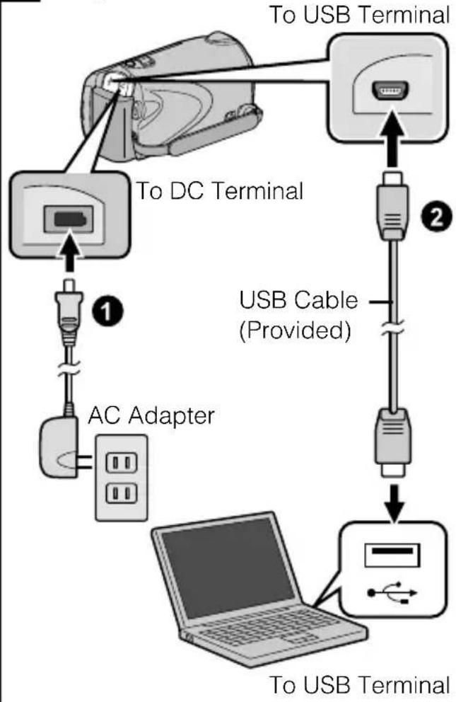 JVC GZHM320 - Backing Up All Files - 1