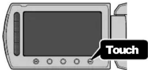 JVC GZHM320 - To change the display language - 1