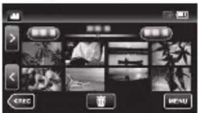 JVC GZR320 - Reproducir/eliminar ARCHIVOS en esta unidad - 1