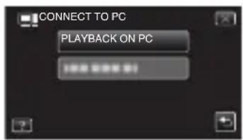 JVC GZR320 - Connect the USB cable. - 2