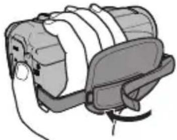 JVC GZR320 - Grip Belt Adjustment - 2