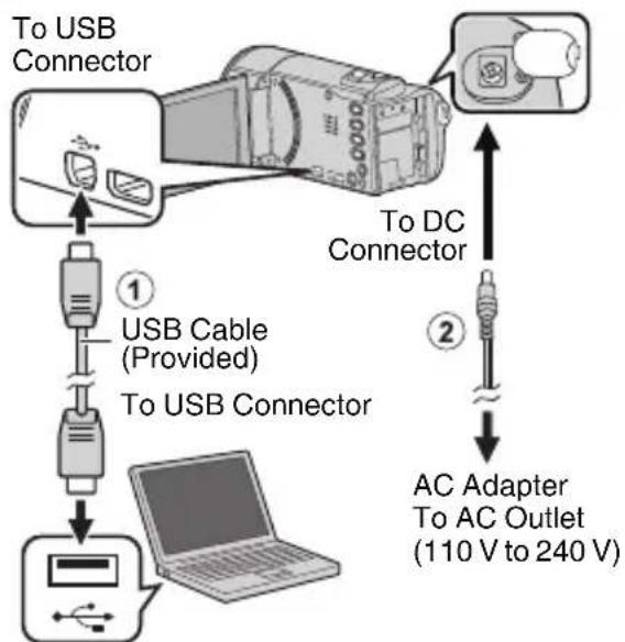 JVC GZEX300 - Preparation: - 1