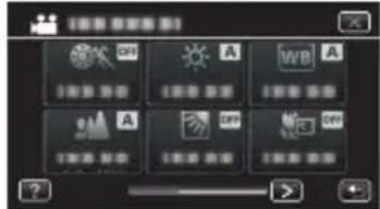 JVC GZEX300 - Cambiar los ajustes del menu - 3