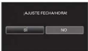 JVC GZEX300 - Ajuste del reloi - 2