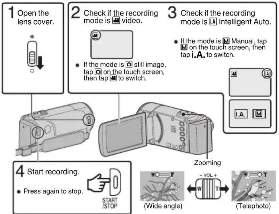 JVC GZEX300 - Clock Setting - 4
