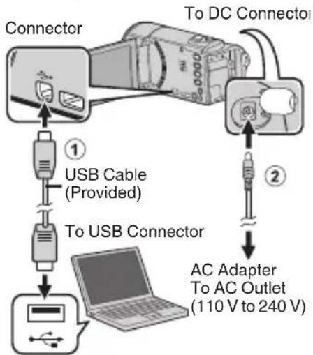 JVC GZEX300 - Preparation: - 1