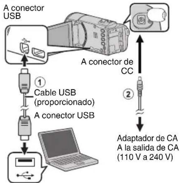JVC GZEX300 - Preparación: - 1