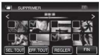 JVC GZVX705 - Lecture/suppression de fichiers sur cet appareil - 3
