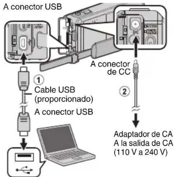 JVC GZVX705 - Preparación: - 1