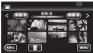 JVC GZVX705 - Lecture/suppression de fichiers sur cet appareil - 2