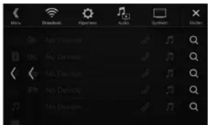ALPINE INEW997DC - Raak [] (zoeken) aan bij "No Device". - 1