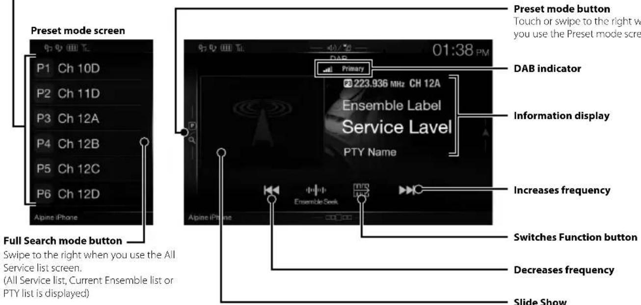 ALPINE INEW997DC - DAB/DAB+/DMB Operation - 1