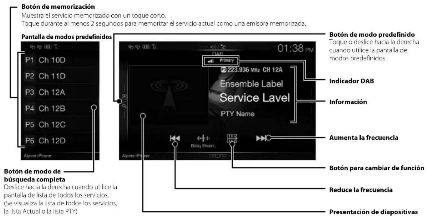 ALPINE INEW997DC - Funcionamente de DAB/DAB+/DMB - 1