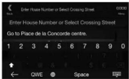 ALPINE INEW997DC - Setting a Destination - 4