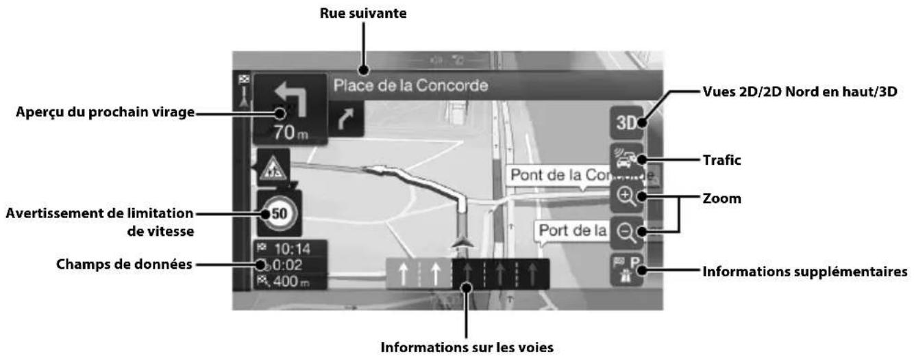 ALPINE INEW997DC - Fonctions de carte - 1