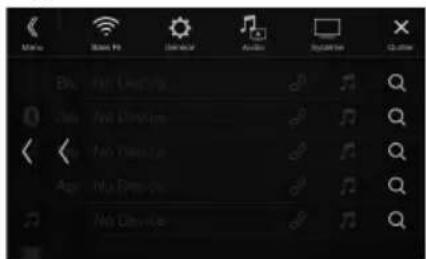 ALPINE INEW997DC - Appuyez sur la touche [ ] (Recherche) en regard de « No Device » - 1