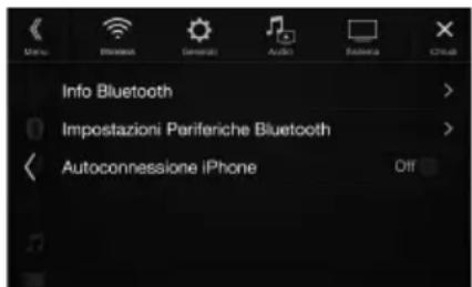 ALPINE INEW997DC - Toccare [Impostazioni Periferiche Bluetooth]. - 1