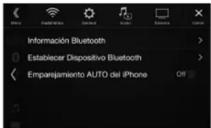 ALPINE INEW997DC - Toque [Establisher Dispositivo Bluetooth]. - 1