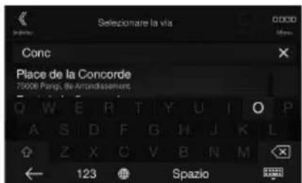 ALPINE INEW997DC - Impostazione di una destinazione - 3