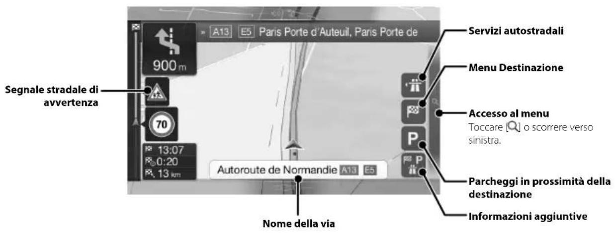 ALPINE INEW997DC - Funzioni di mappa - 2