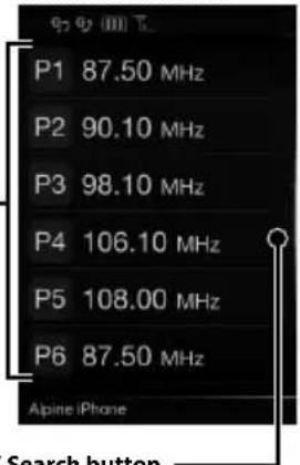 ALPINE INEW997DC - Radio/RDS Operation - 1