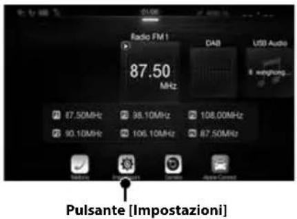 ALPINE X702DF - Connessione di un dispositivo compatibile con Bluetooth (accoppiamento) - 1