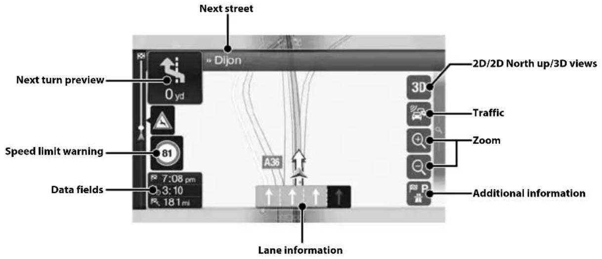 ALPINE X702DF - Map Functions (X902D/X802D-U/INE-W710D only) - 1