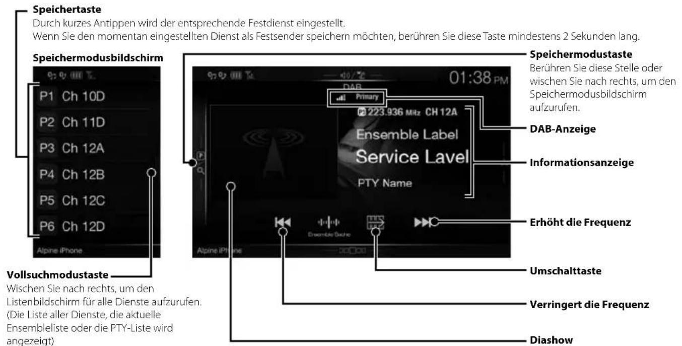 ALPINE X702DF - DAB/DAB+/DMB-Betrieb - 1