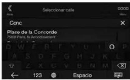ALPINE X702DF - Establecer un destino (X902D/X802D-U/INE-W710D solo) - 3