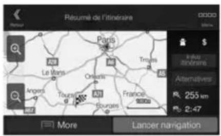 ALPINE X702DF - Sélection d'une destination (X902D/X802D-U/INE-W710D uniquement) - 4