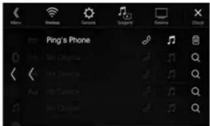 ALPINE X702DF - Connessione di un dispositivo compatibile con Bluetooth (accoppiamento) - 3