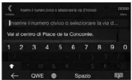 ALPINE X702DF - Impostazione di una destinazione (solo X902D/X802D-U/INE-W710D) - 4