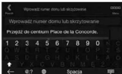 ALPINE X702DF - Ustawianie miejsca docelowego (tylko X902D/X802D-U/INE-W710D) - 4