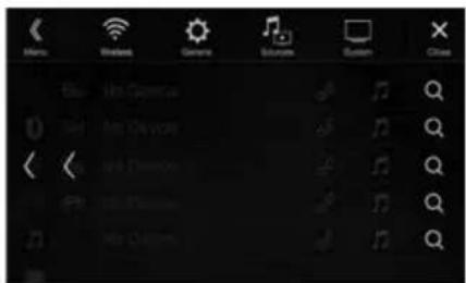 ALPINE X702DF - Touch [] to search for a new device. - 1
