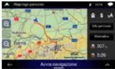 ALPINE INEW611DC - Impostazione di una destinazione - 5